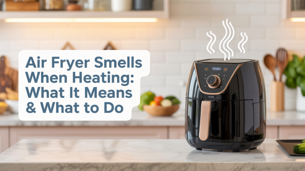 Air Fryer Smells When Heating: What It Means & What to Do