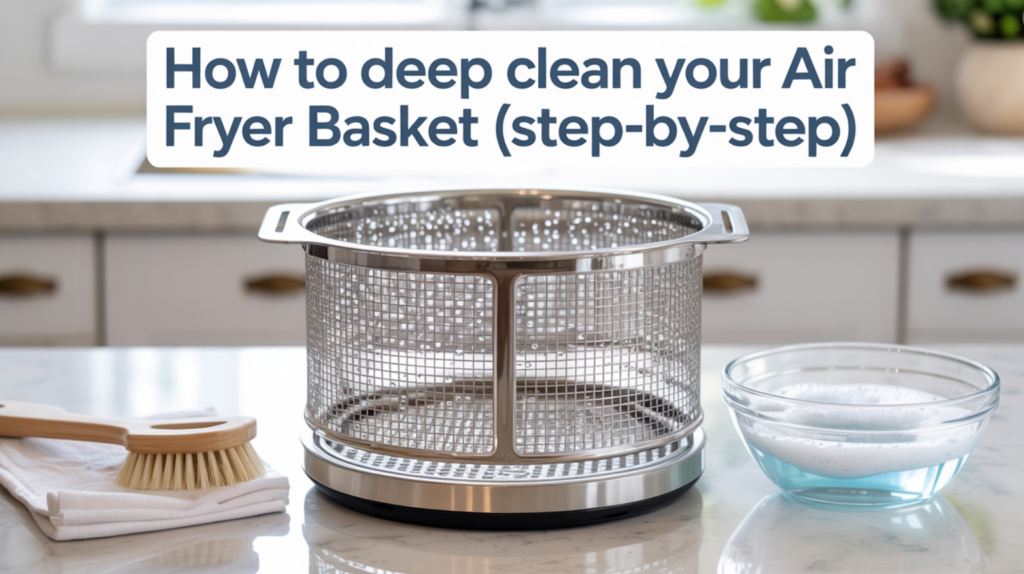 How to Deep Clean Your Air Fryer Basket (Step-by-Step)