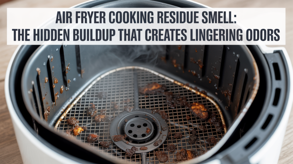Air Fryer Cooking Residue Smell: The Hidden Buildup That Creates Lingering Odors