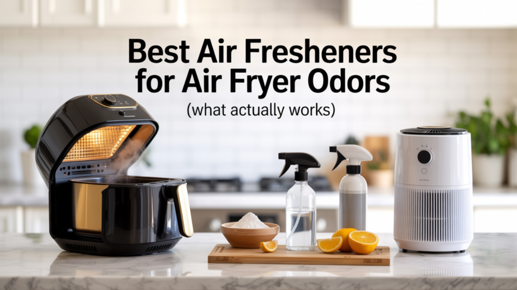 Best Air Fresheners for Air Fryer Odors (What Actually Works)