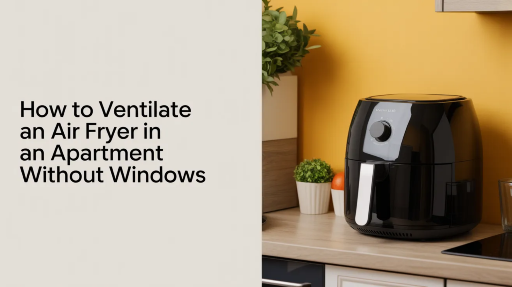 How to Ventilate an Air Fryer in an Apartment Without Windows
