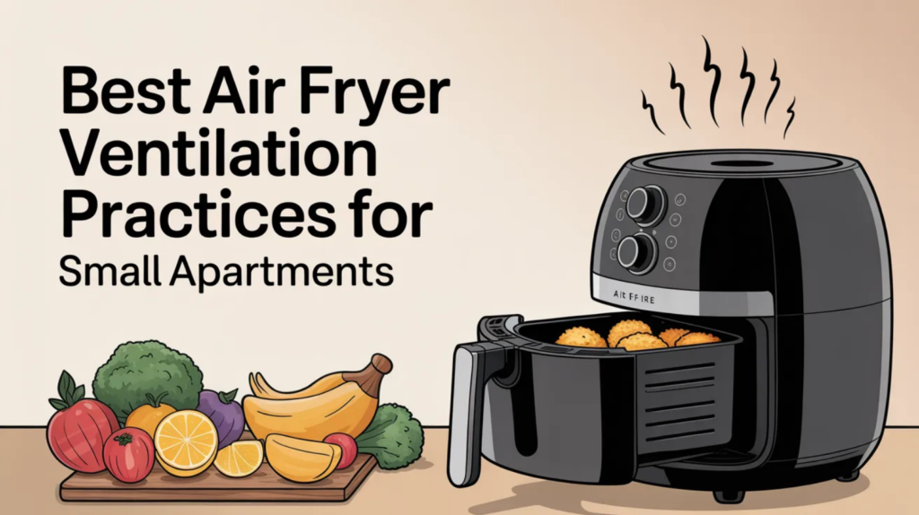 Best Air Fryer Ventilation Practices for Small Apartments