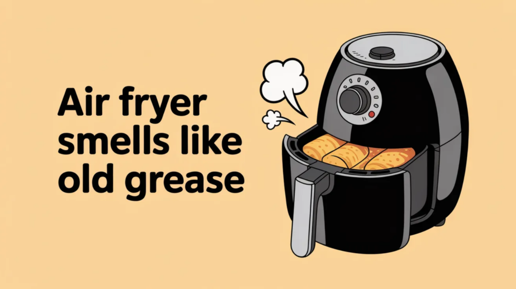 Air Fryer Smells Like Old Grease
